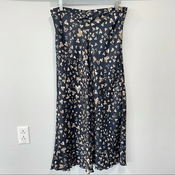 Free People Patterned Skirt Size Large - Picture 1 of 14